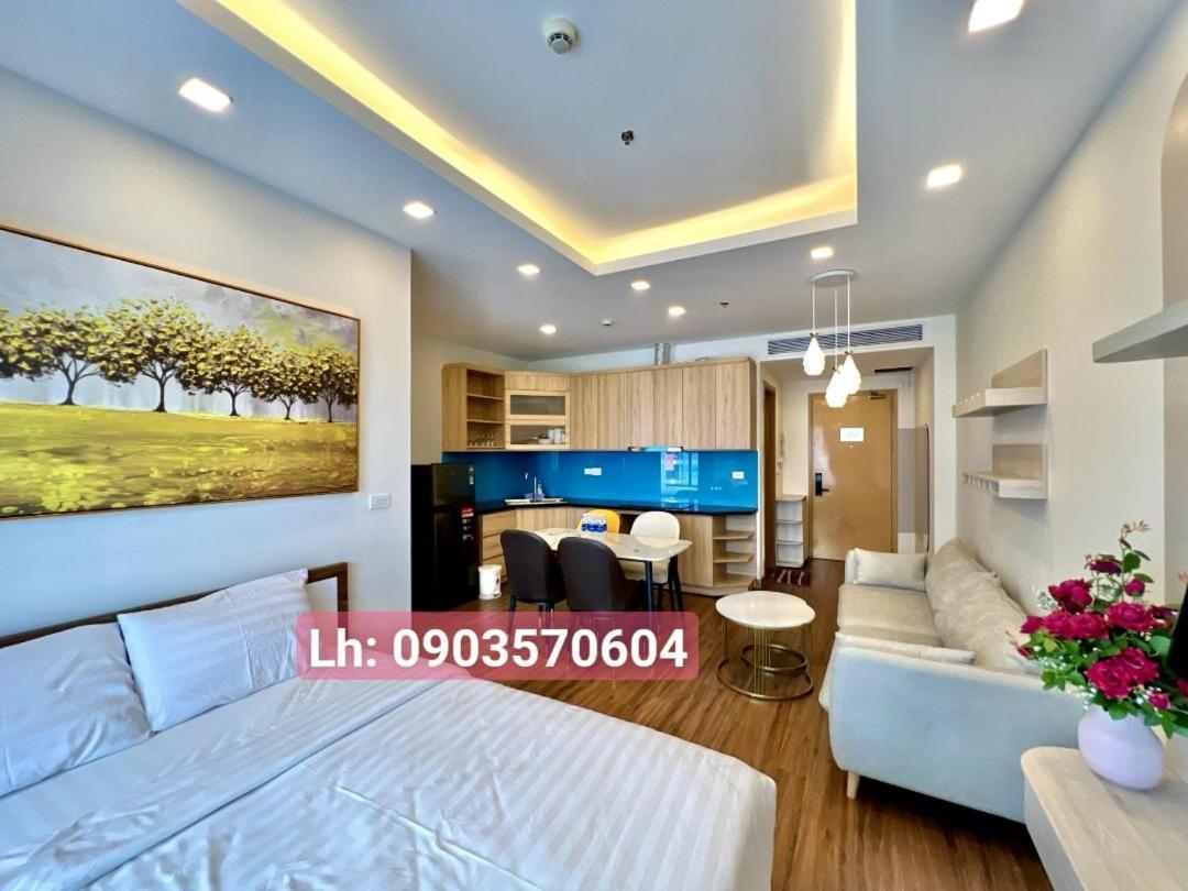 Quy Nhon Chillin' Apartment - Flc Sea Can Ho Huong Bien Trung Tam Tp Esterno foto