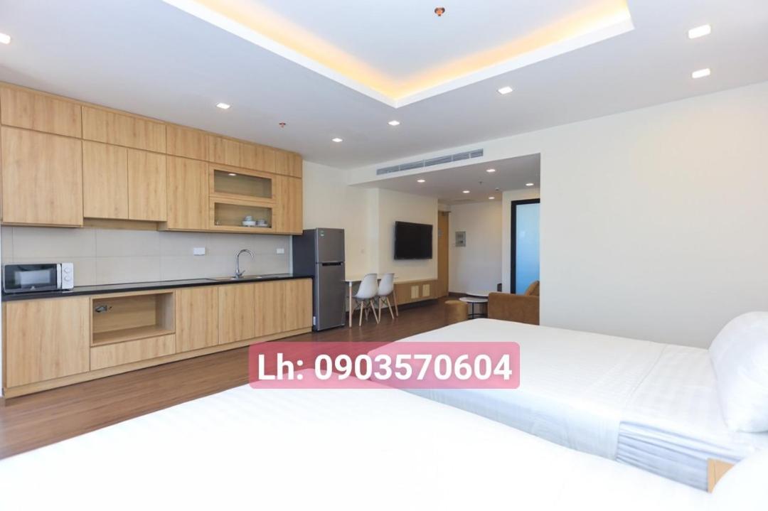 Quy Nhon Chillin' Apartment - Flc Sea Can Ho Huong Bien Trung Tam Tp Esterno foto